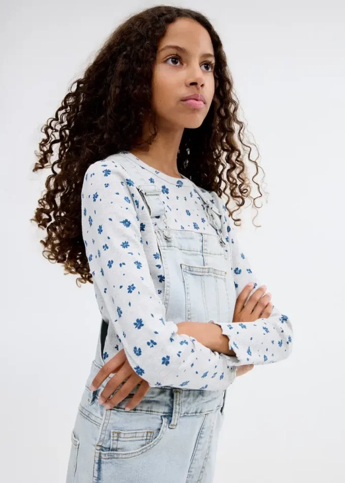 Salopette in cotone denim Salopette in cotone denim