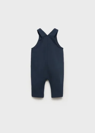 Salopette lunga in cotone