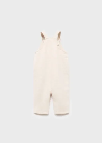 Salopette lunga in cotone