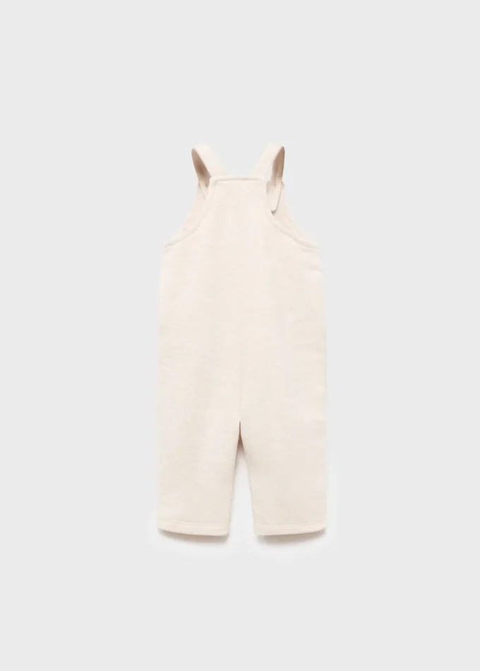 Salopette lunga in cotone