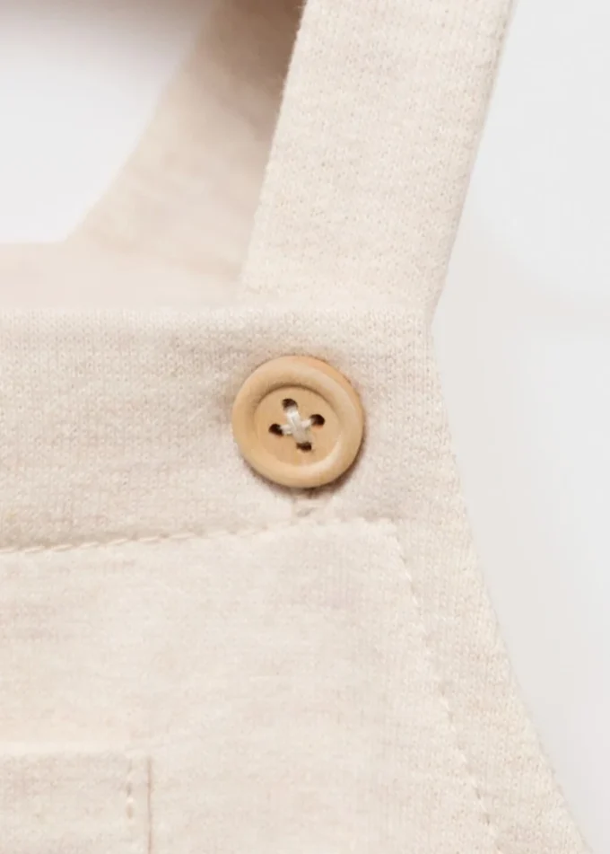 Salopette lunga in cotone