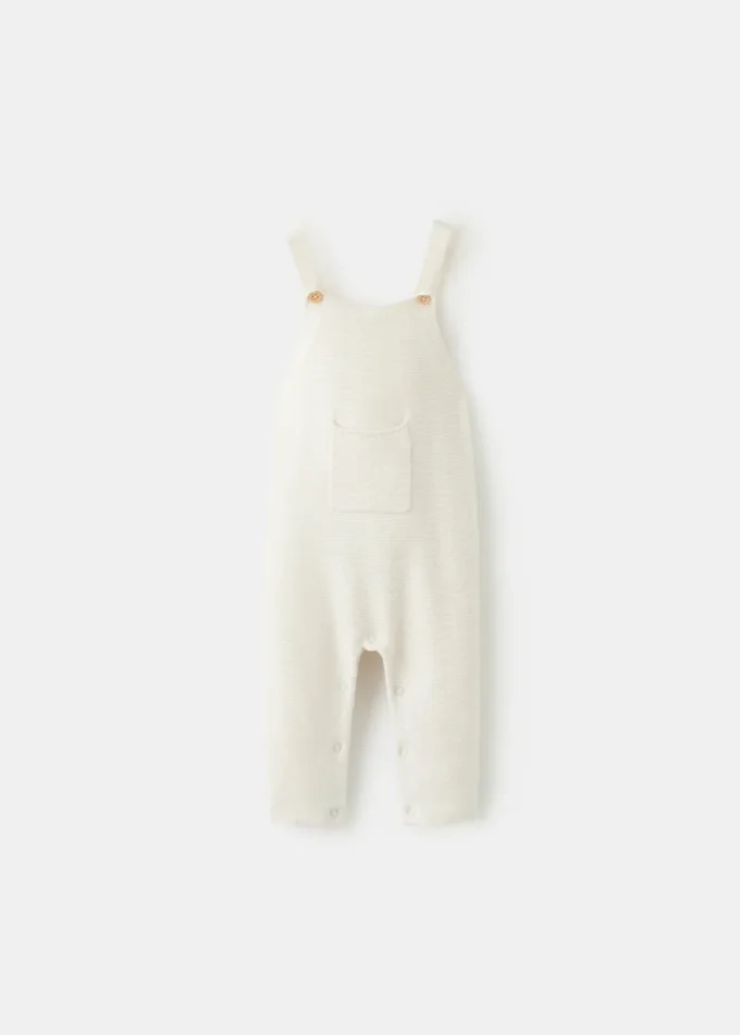 Salopette lunga in maglia