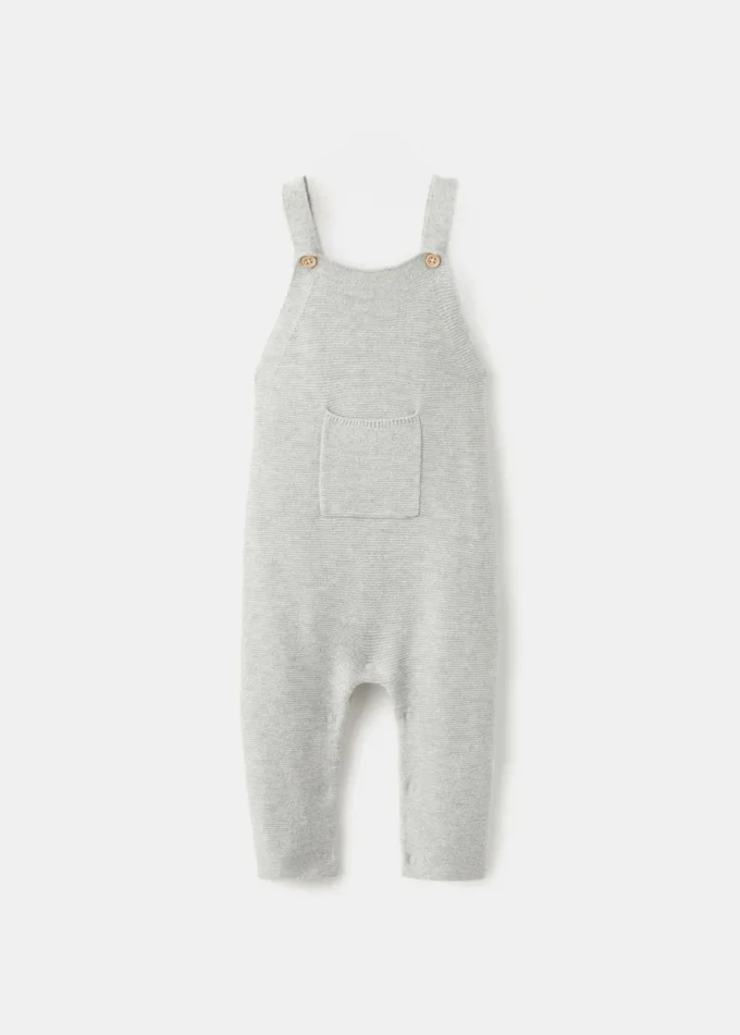 Salopette lunga in maglia Salopette lunga in maglia