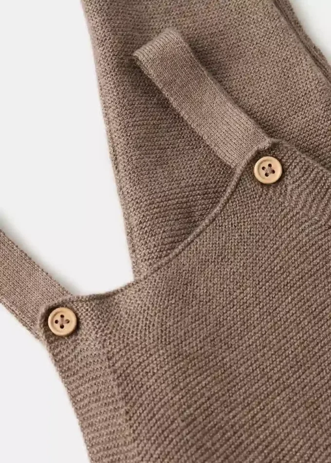 Salopette lunga in maglia Salopette lunga in maglia