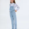 Salopette lunghe in denim Salopette lunghe in denim