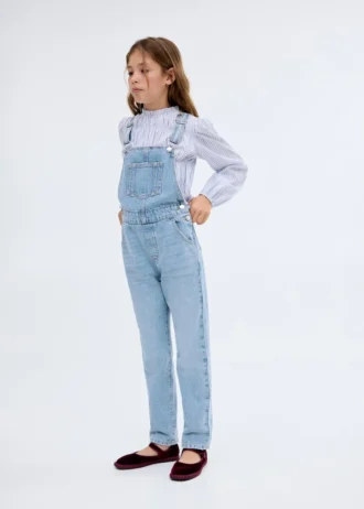 Salopette lunghe in denim