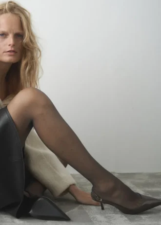 Scarpe con tacco in vernice