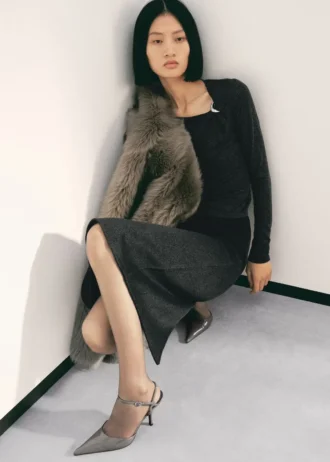 Scarpe con tacco in vernice Scarpe con tacco in vernice