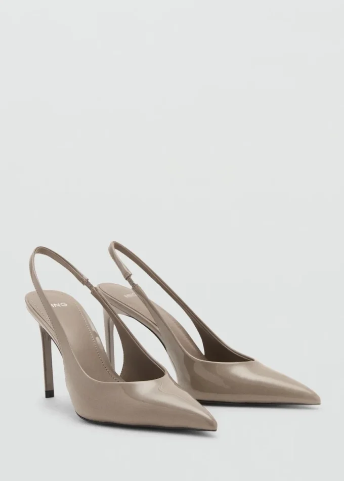 Scarpe con tacco in vernice Scarpe con tacco in vernice