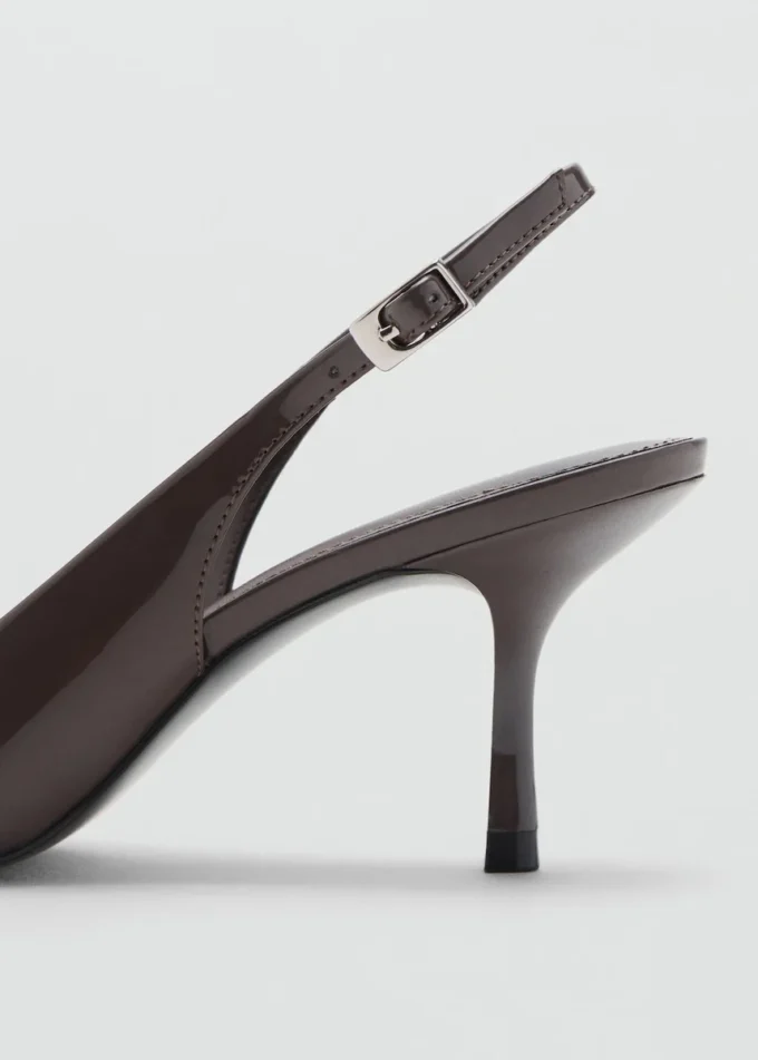 Scarpe con tacco in vernice Scarpe con tacco in vernice