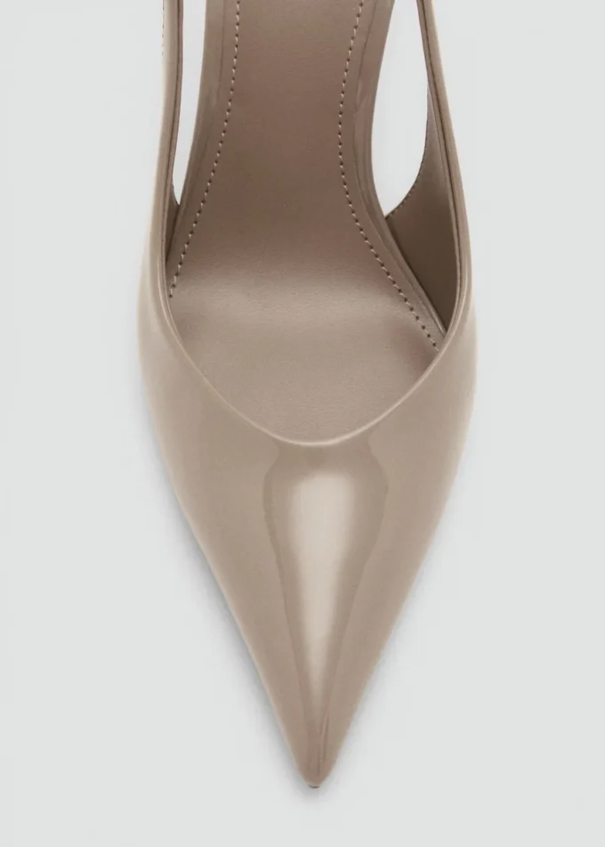 Scarpe con tacco in vernice Scarpe con tacco in vernice