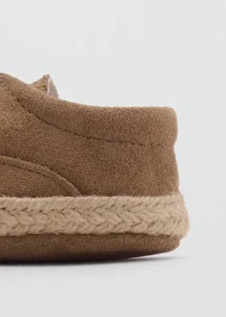 Scarpe in pelle con fiocco