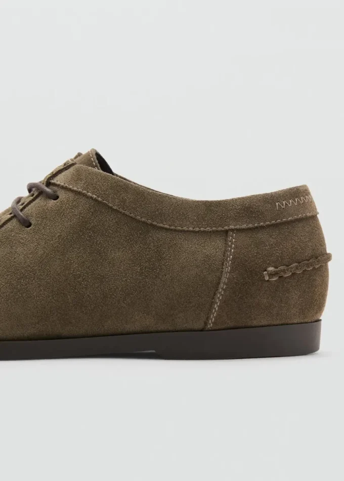 Scarpe nautiche in pelle scamosciata Scarpe nautiche in pelle scamosciata