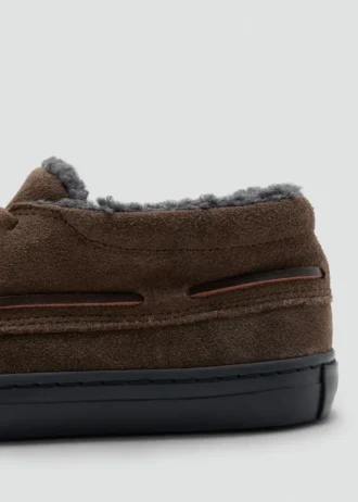 Scarpe stringate in pelle