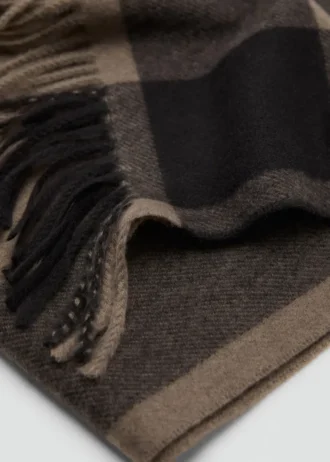 Sciarpa con motivo a righe