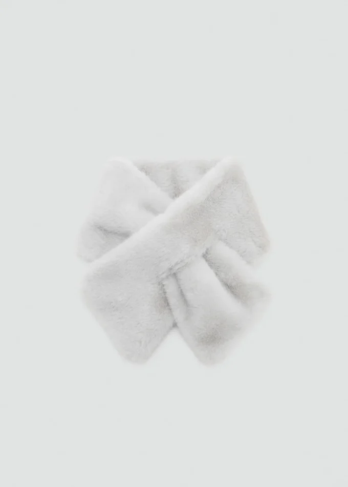 Sciarpa effetto pelliccia