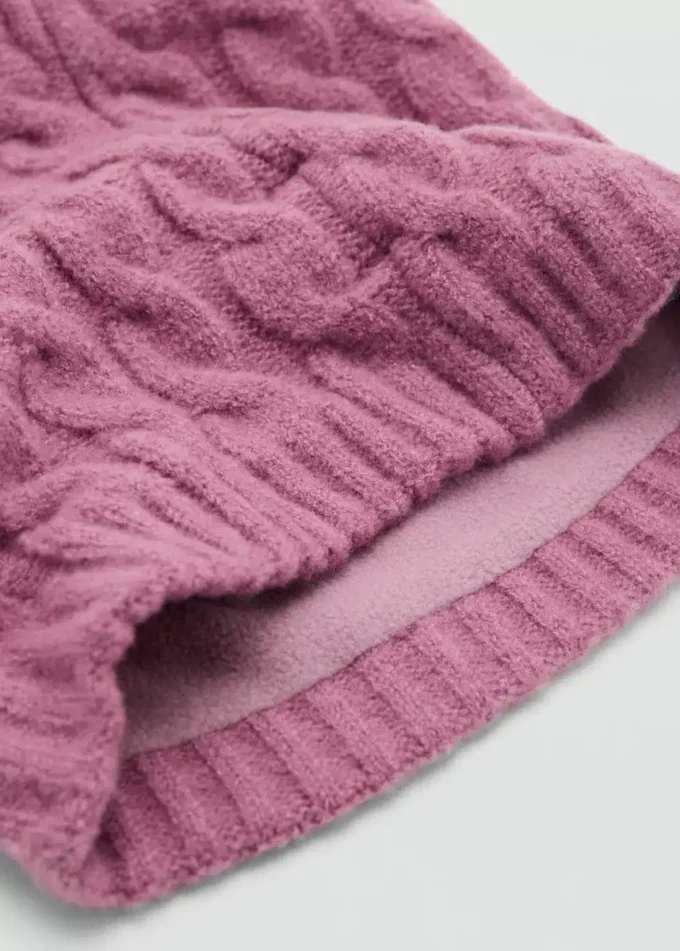 Sciarpa lavorata a maglia