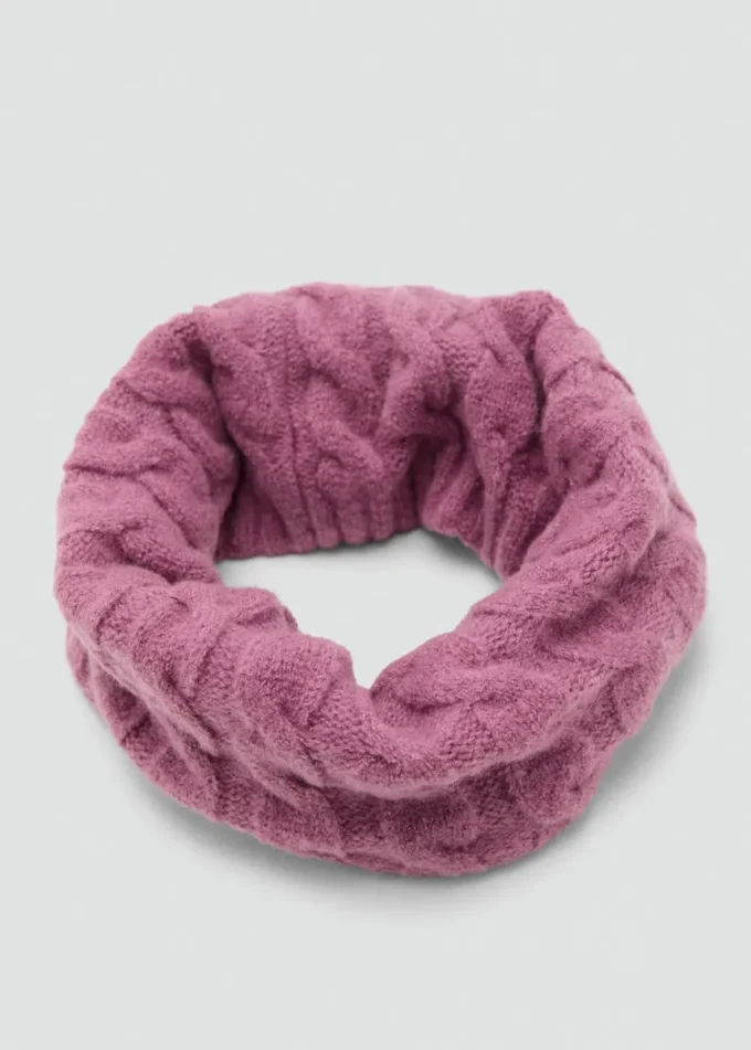 Sciarpa lavorata a maglia