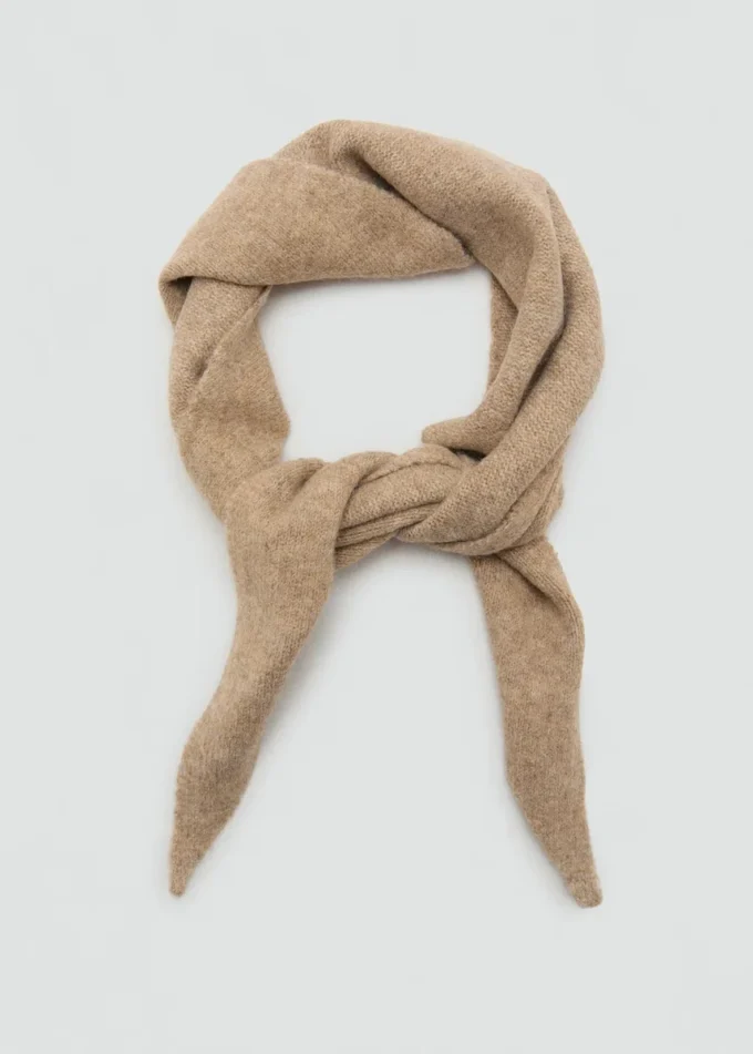 Sciarpa lavorata a maglia