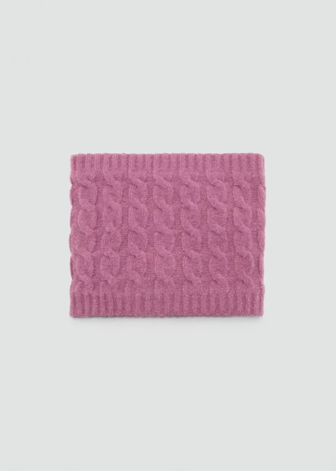 Sciarpa lavorata a maglia