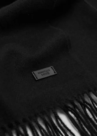 Sciarpa semplice con frange