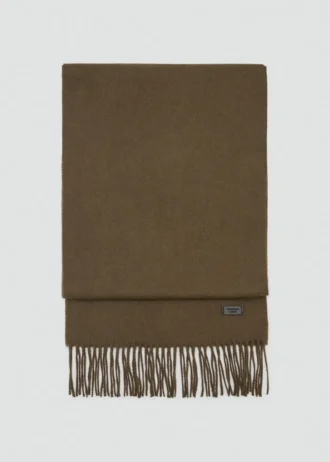 Sciarpa semplice con frange