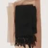 Sciarpa semplice con frange Sciarpa semplice con frange