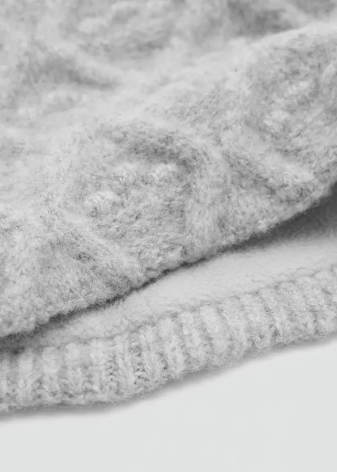 Sciarpa testurizzata