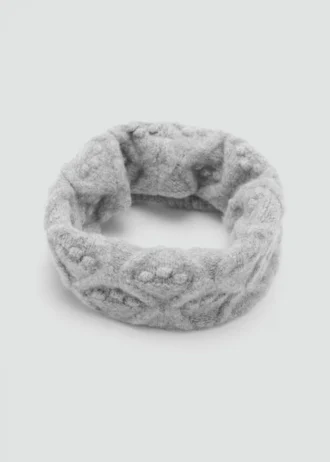 Sciarpa testurizzata