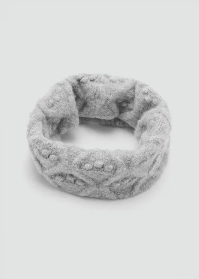 Sciarpa testurizzata