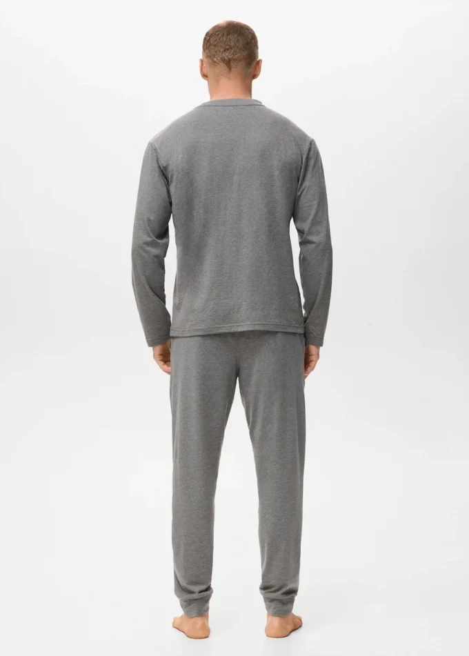 Set pigiama lungo in cotone Set pigiama lungo in cotone