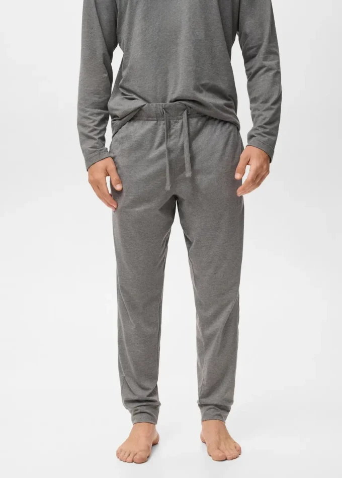 Set pigiama lungo in cotone Set pigiama lungo in cotone