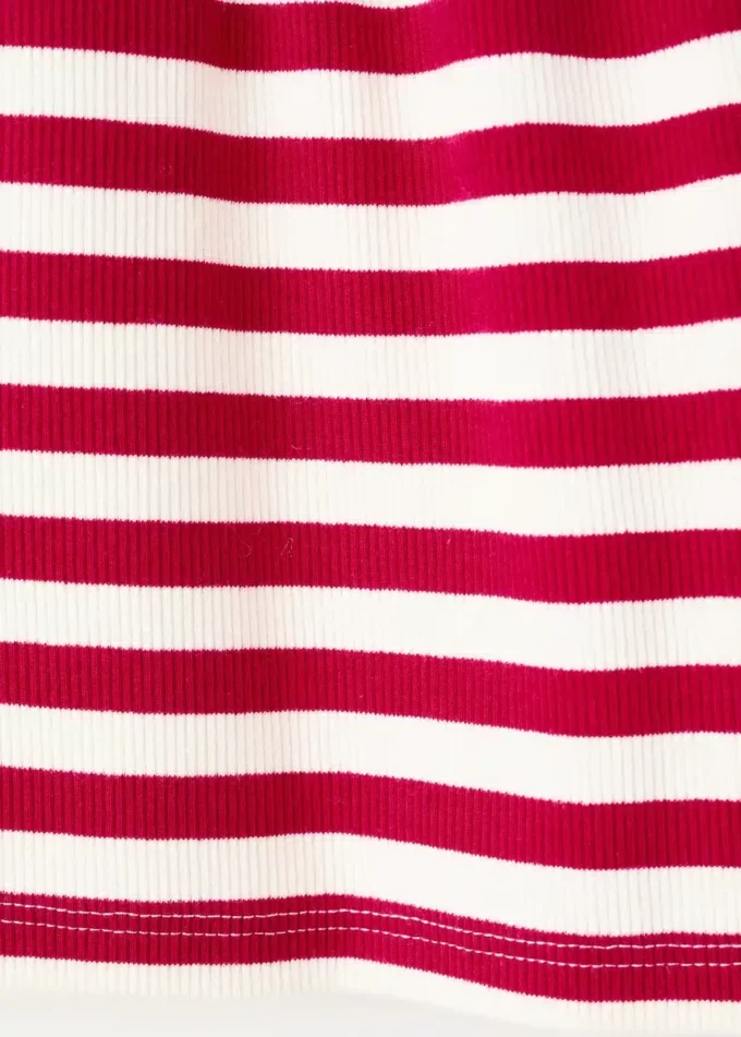 Shorts a righe a costine Shorts a righe a costine