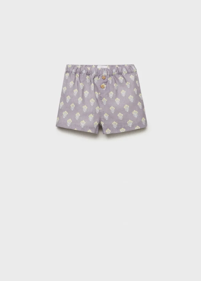 Shorts in cotone stampato Shorts in cotone stampato