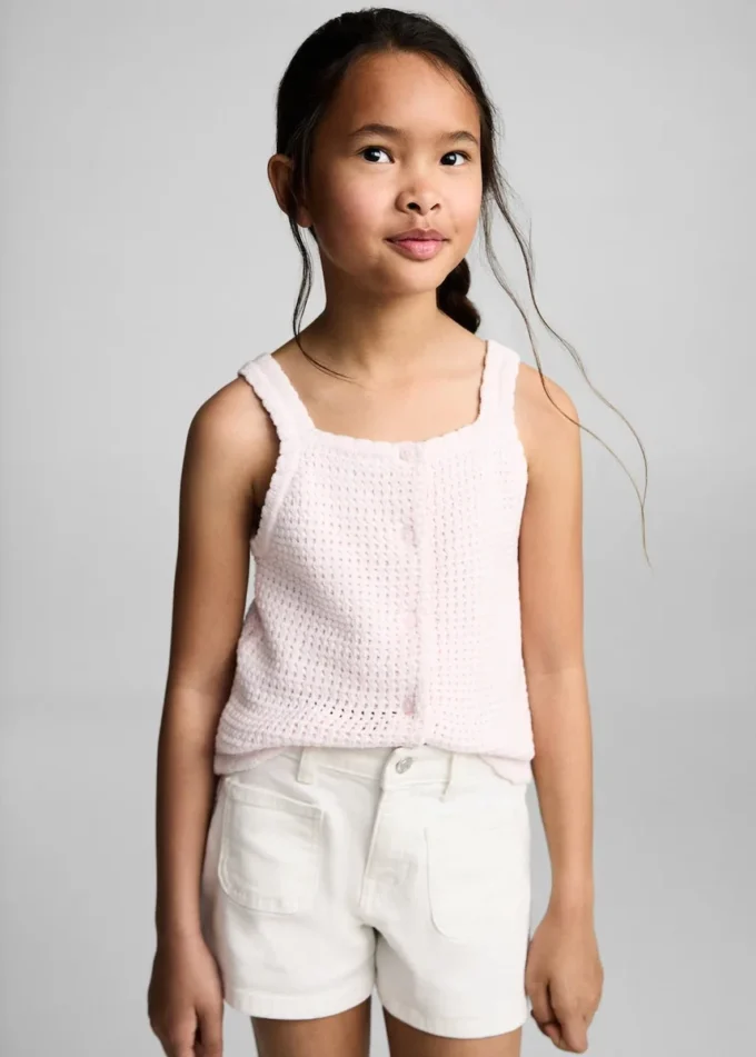 Shorts in denim dal taglio dritto Shorts in denim dal taglio dritto