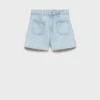 Shorts in denim dal taglio dritto Shorts in denim dal taglio dritto