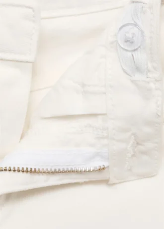 Shorts in denim dal taglio dritto