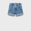 Shorts in denim dal taglio dritto Shorts in denim dal taglio dritto