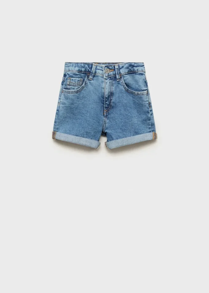 Shorts in denim dal taglio dritto Shorts in denim dal taglio dritto