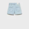 Shorts in denim dal taglio dritto Shorts in denim dal taglio dritto
