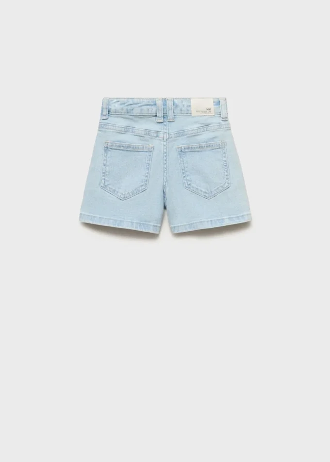 Shorts in denim dal taglio dritto Shorts in denim dal taglio dritto