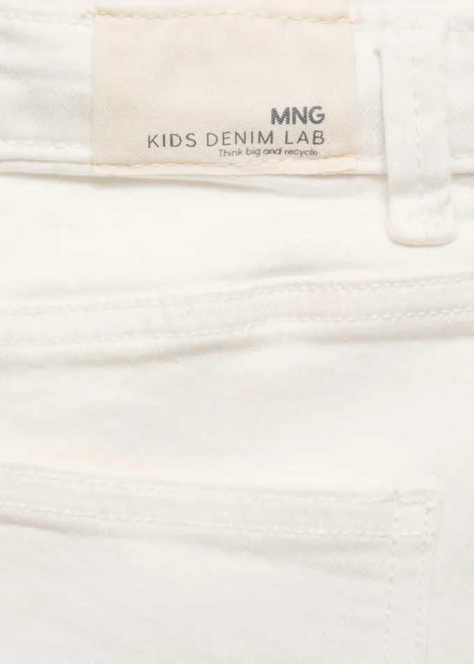 Shorts in denim dal taglio dritto Shorts in denim dal taglio dritto