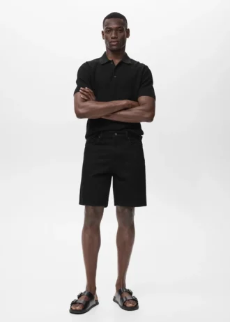 Shorts in denim dalla vestibilità regolare