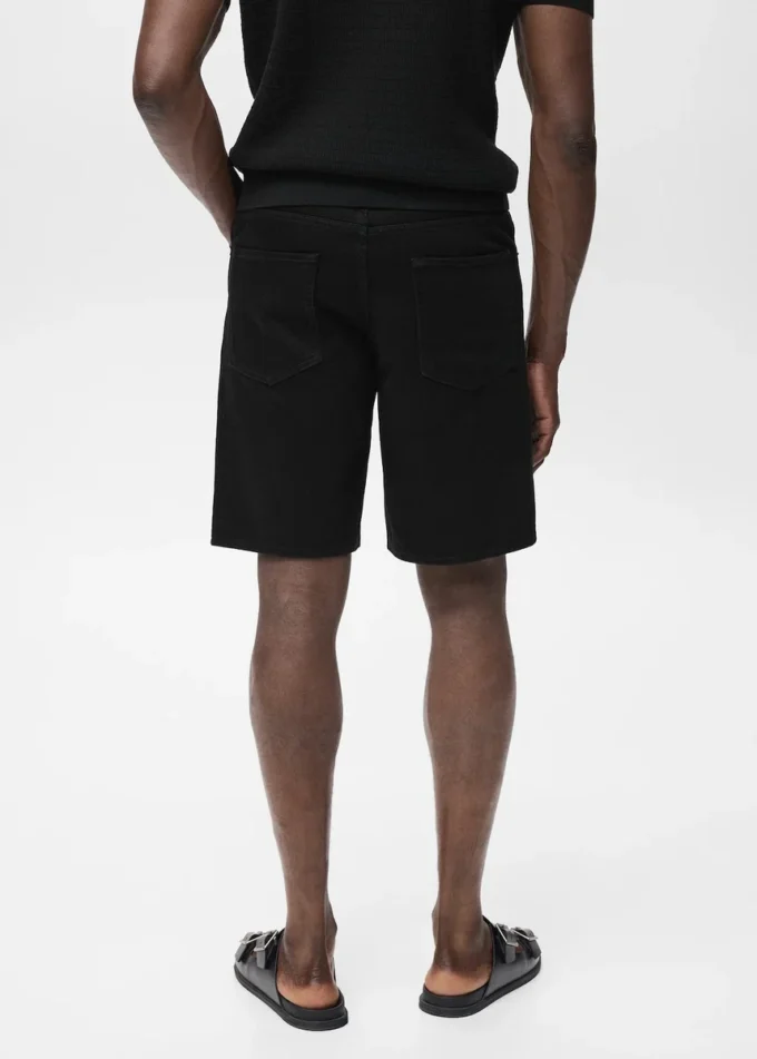 Shorts in denim dalla vestibilità regolare Shorts in denim dalla vestibilità regolare