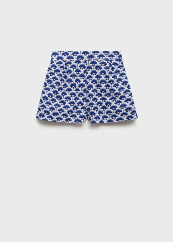 Shorts in lino stampato Shorts in lino stampato