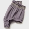 Shorts in misto cotone ricamati