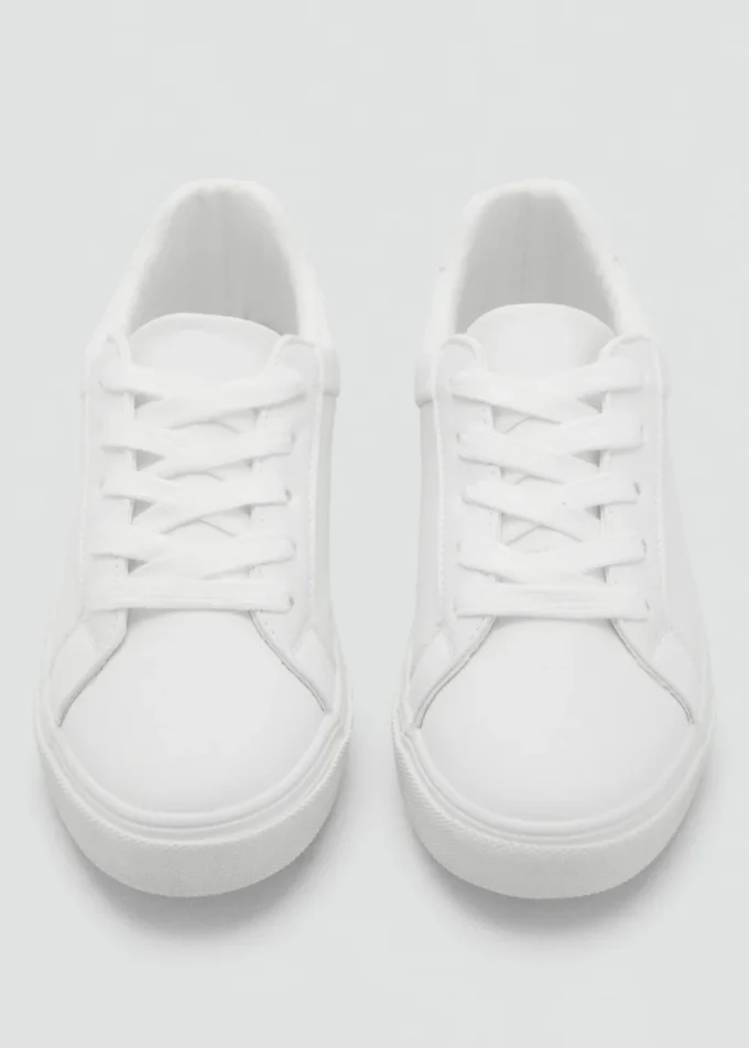 Sneakers basic in pizzo