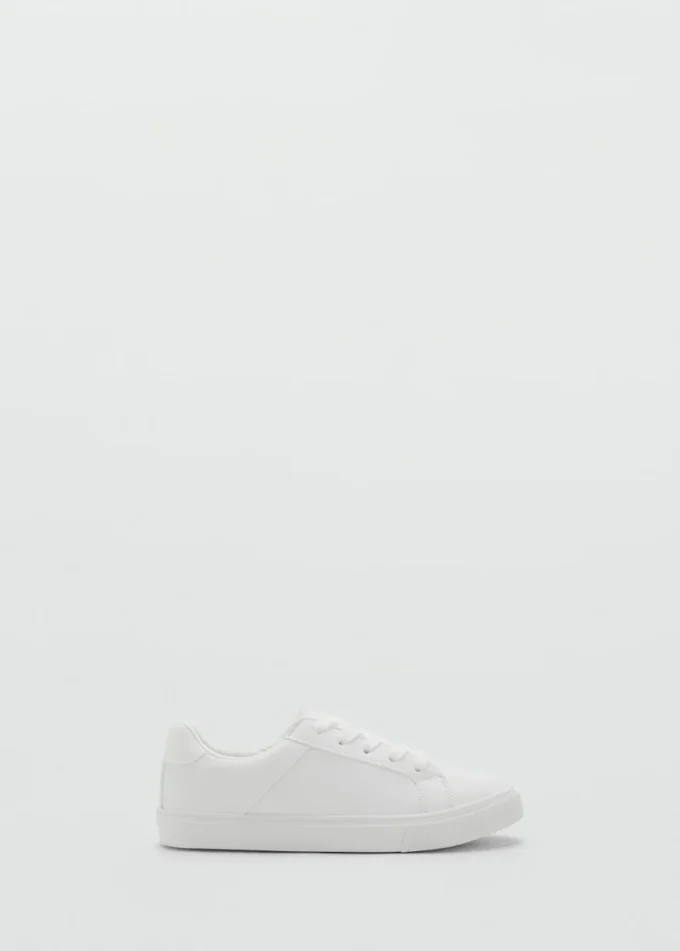 Sneakers basic in pizzo