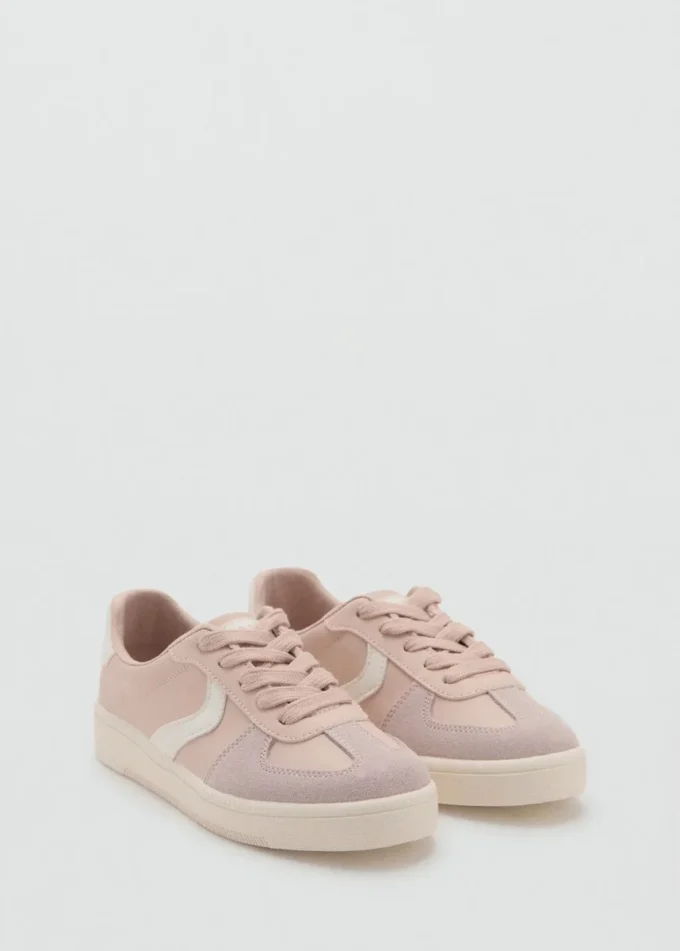 Sneakers combinate con lacci