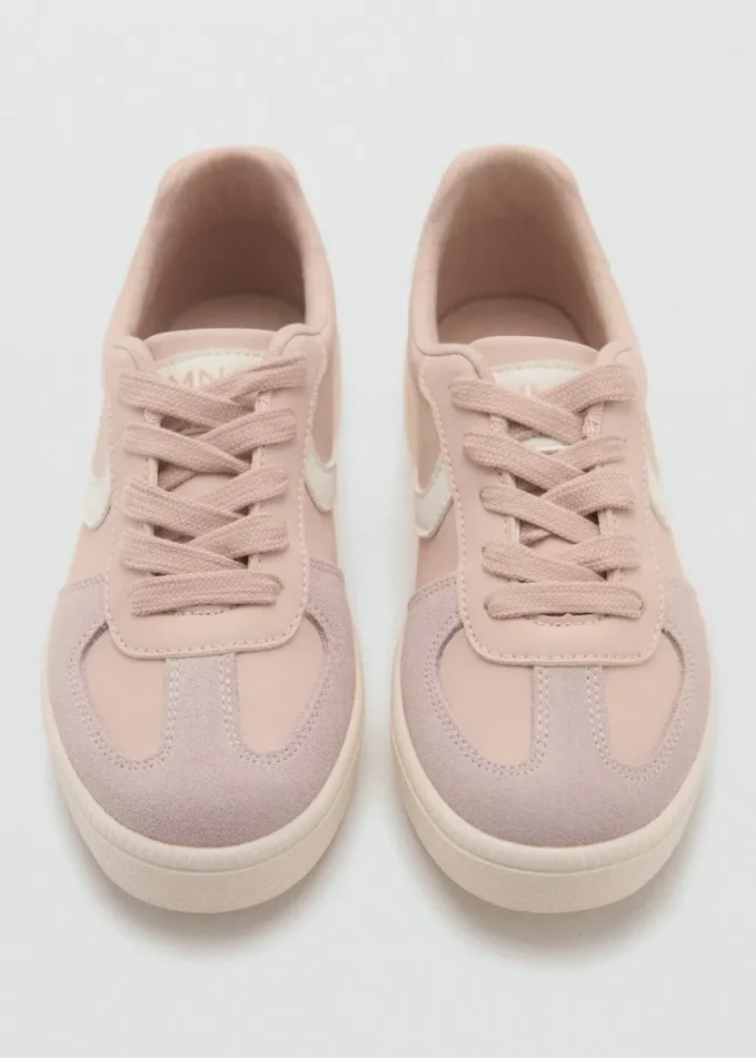 Sneakers combinate con lacci